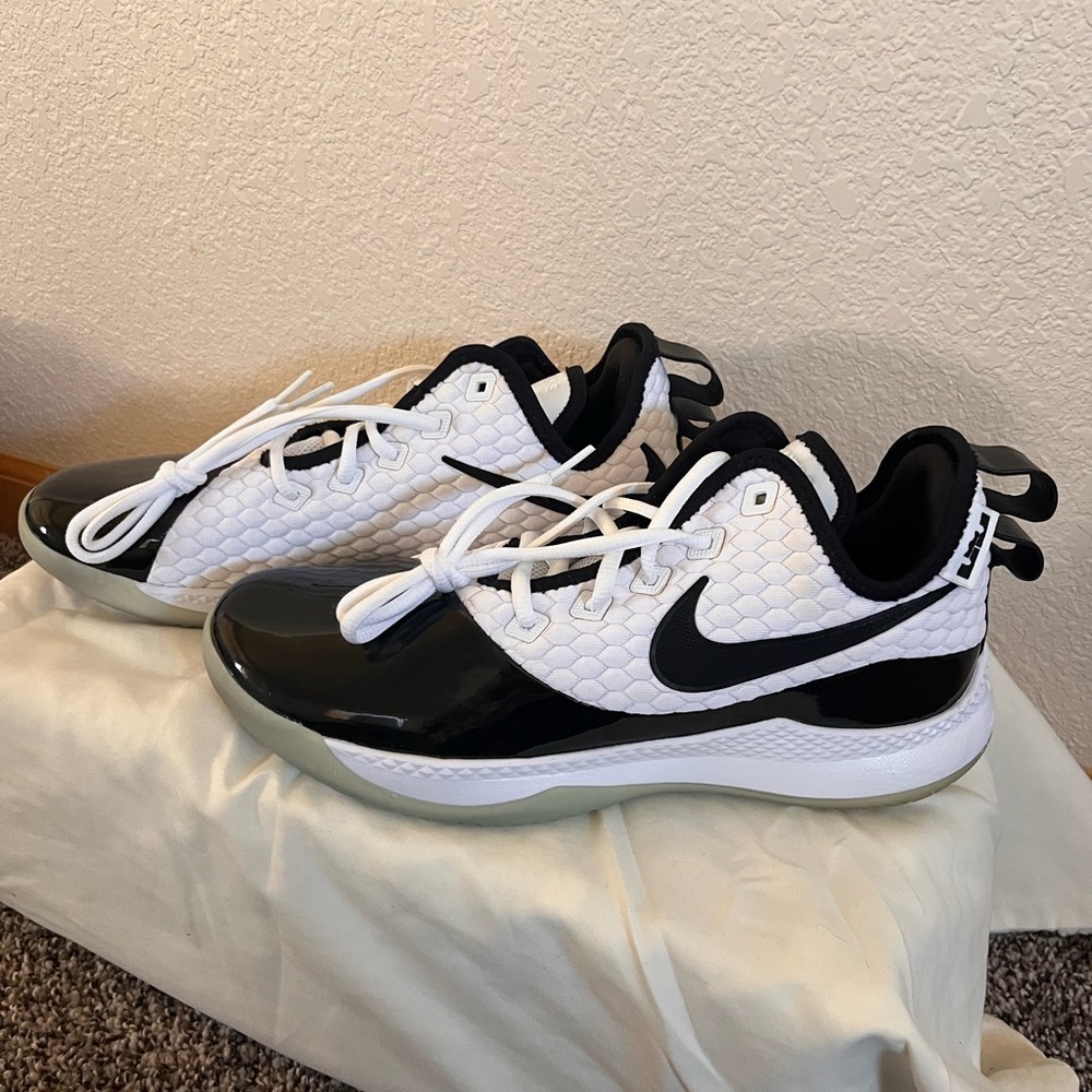 Nike LeBron Witness 3 Sneakers Black and White